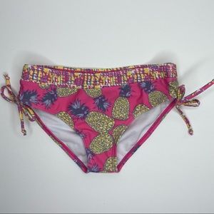 Limeapple Girls Pineapple Print Bikini Bottom NWOT